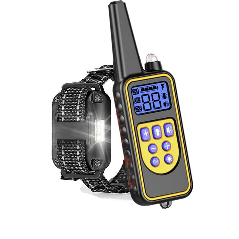 Pet dog supplies, bark control, dog training device, collar electric shock, vibration warning, dog training